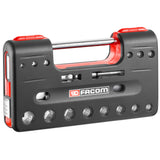 Koffer DBOX 6-kant metrische doppen 3/8" - 18 stuks - JL.DBOX1