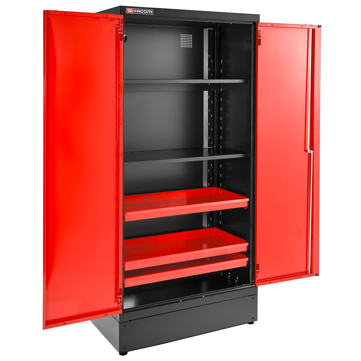 Hoge Kast Met 2 Volle Deuren