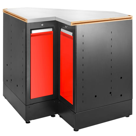 Jls3 Hoekopstelling Met Inox Werkblad