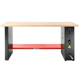 Steun Met Stopcontacten En Luchtslang 1025 Mm Hoogte