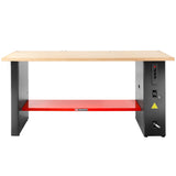 Steun Met Stopcontacten En Luchtslang 1025 Mm Hoogte
