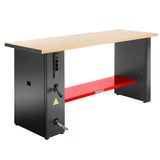 Steun Met Stopcontacten En Luchtslang 1025 Mm Hoogte