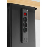 Steun Met Stopcontacten En Luchtslang 1025 Mm Hoogte
