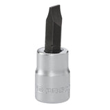JS - Schroevendraaierdoppen 3/8" voor Sleuf schroeven, metrische maten