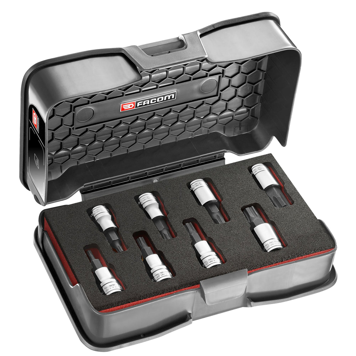 8-delige 3/8 "metrische zeshoekige OGV GRIP-doppenset 3-11 mm