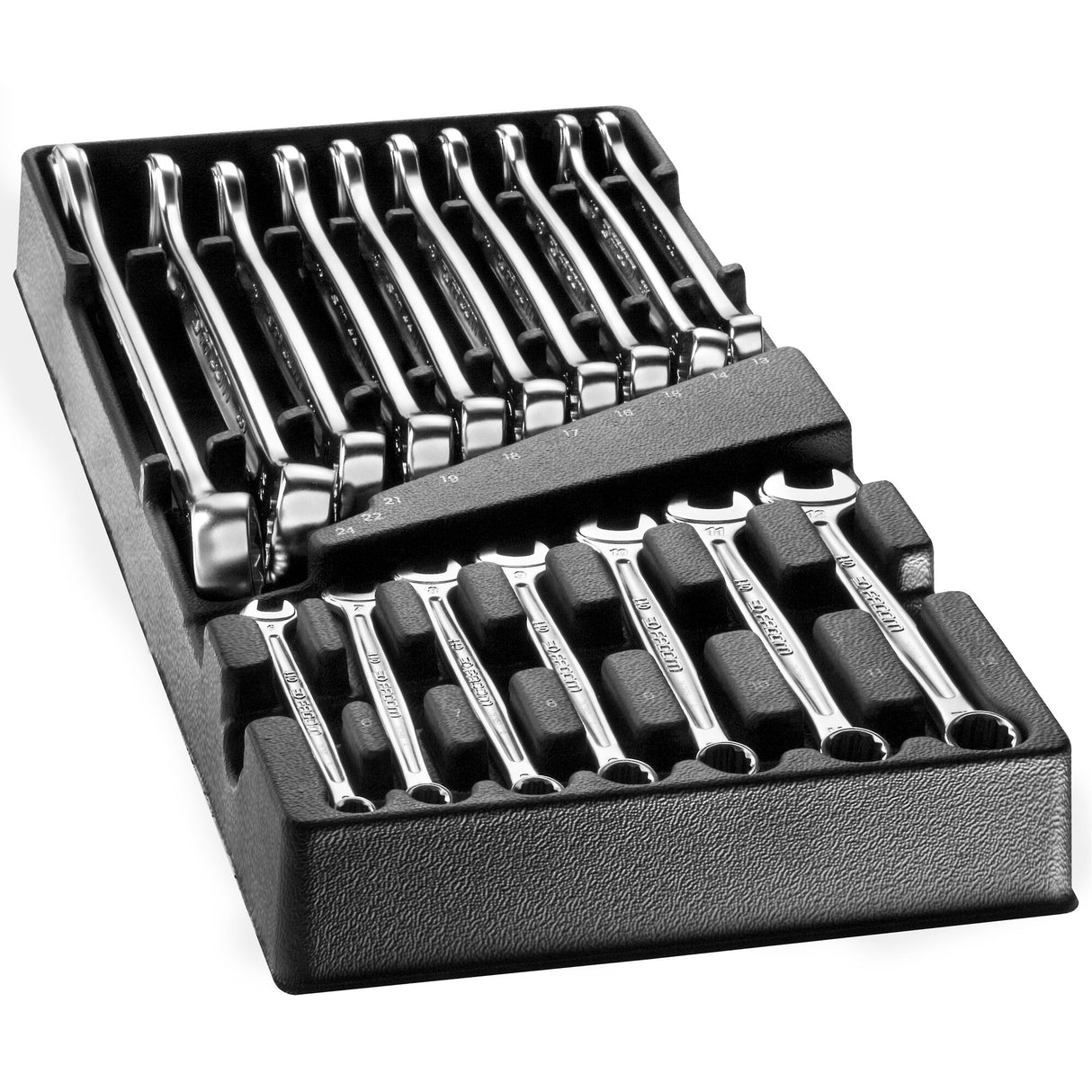 Module 17 ringsteeksleutels scharnierende steekringratelsleutels