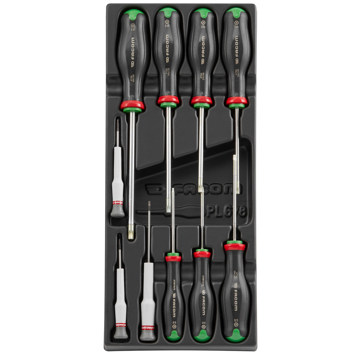 Modules Protwist® schroevendraaiers op een kunststof inlay