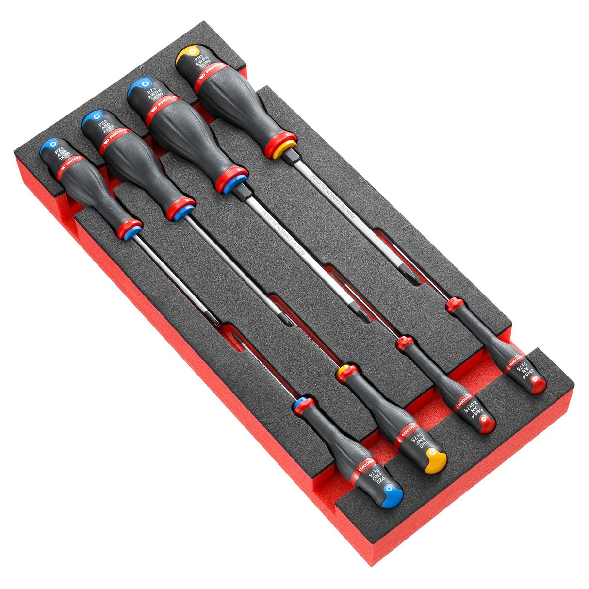  Module van foam met 8 Protwist® schroevendraaiers