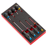  Module van foam met 8 Protwist® schroevendraaiers