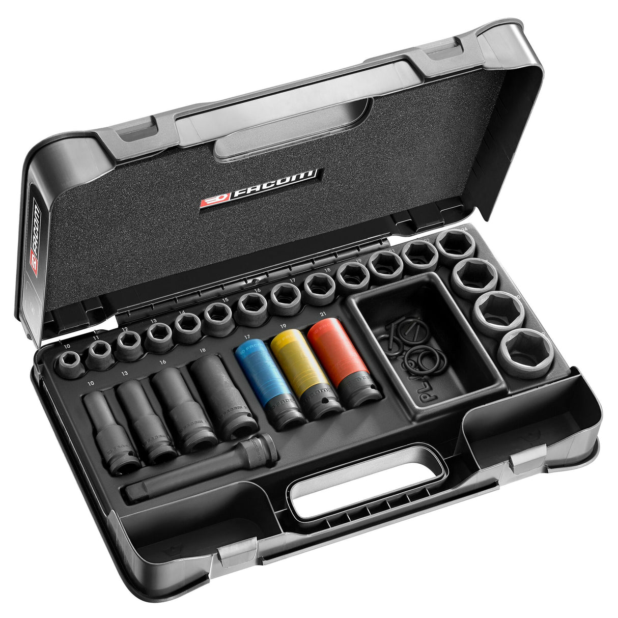 Set Impactdoppen 1/2" 10-32 Mm