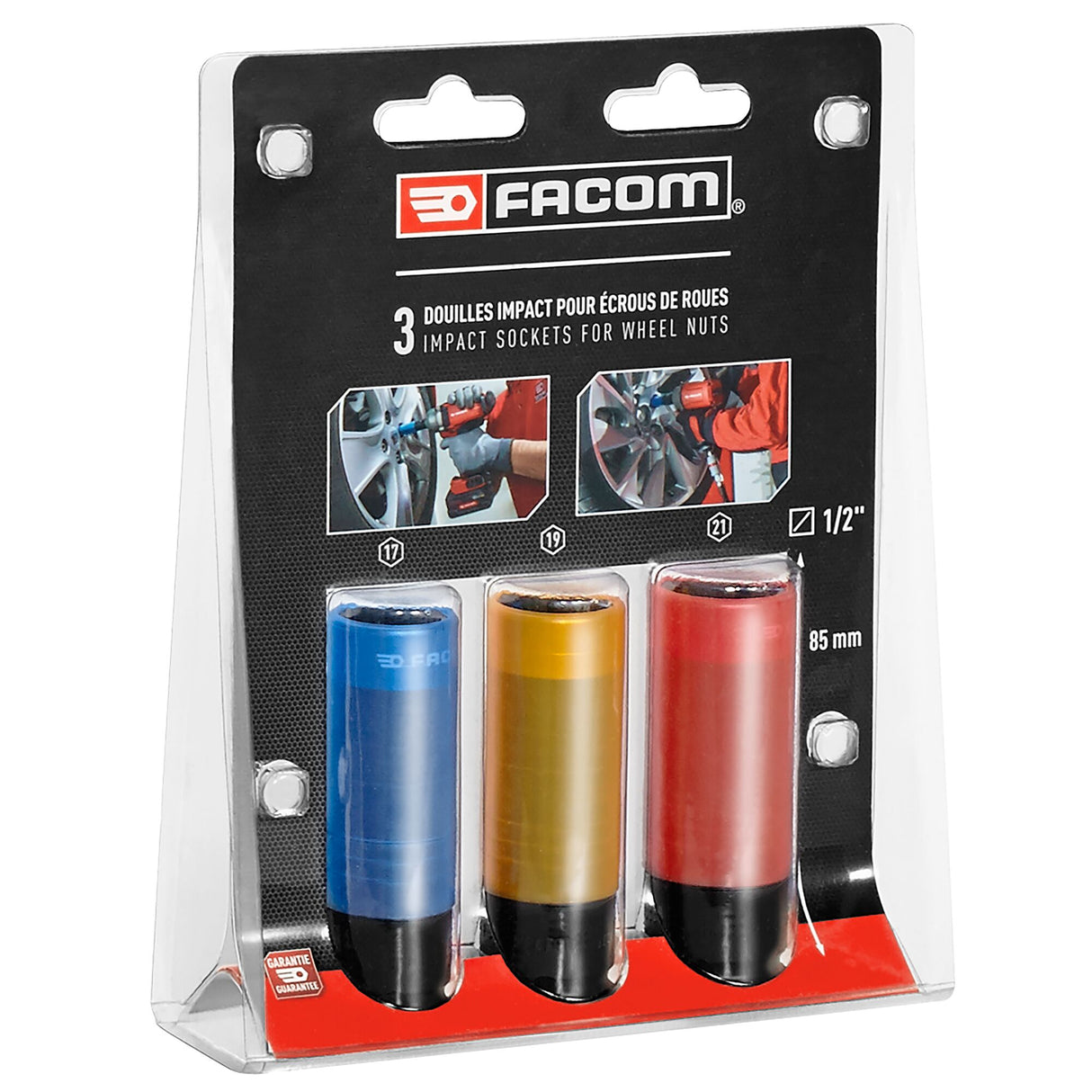 Set Van 3 Extra Lange Alu Doppen 17-19-21
