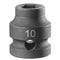 [NSS.10A] STUBBY IMPACT DOPPEN 1/2" 6-KANT METRISCHE MATEN
