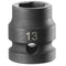[NSS.13A] STUBBY IMPACT DOPPEN 1/2" 6-KANT METRISCHE MATEN