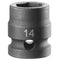 [NSS.14A] STUBBY IMPACT DOPPEN 1/2" 6-KANT METRISCHE MATEN