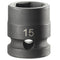 [NSS.15A] STUBBY IMPACT DOPPEN 1/2" 6-KANT METRISCHE MATEN