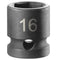 [NSS.16A] STUBBY IMPACT DOPPEN 1/2" 6-KANT METRISCHE MATEN