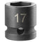 [NSS.17A] STUBBY IMPACT DOPPEN 1/2" 6-KANT METRISCHE MATEN