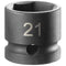 [NSS.21A] STUBBY IMPACT DOPPEN 1/2" 6-KANT METRISCHE MATEN