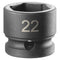 [NSS.22A] STUBBY IMPACT DOPPEN 1/2" 6-KANT METRISCHE MATEN