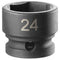 [NSS.24A] STUBBY IMPACT DOPPEN 1/2" 6-KANT METRISCHE MATEN