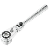 1/4 `` ultra compacte 180 ° flexibele ratelkop voor 1/4"doppenserie HX