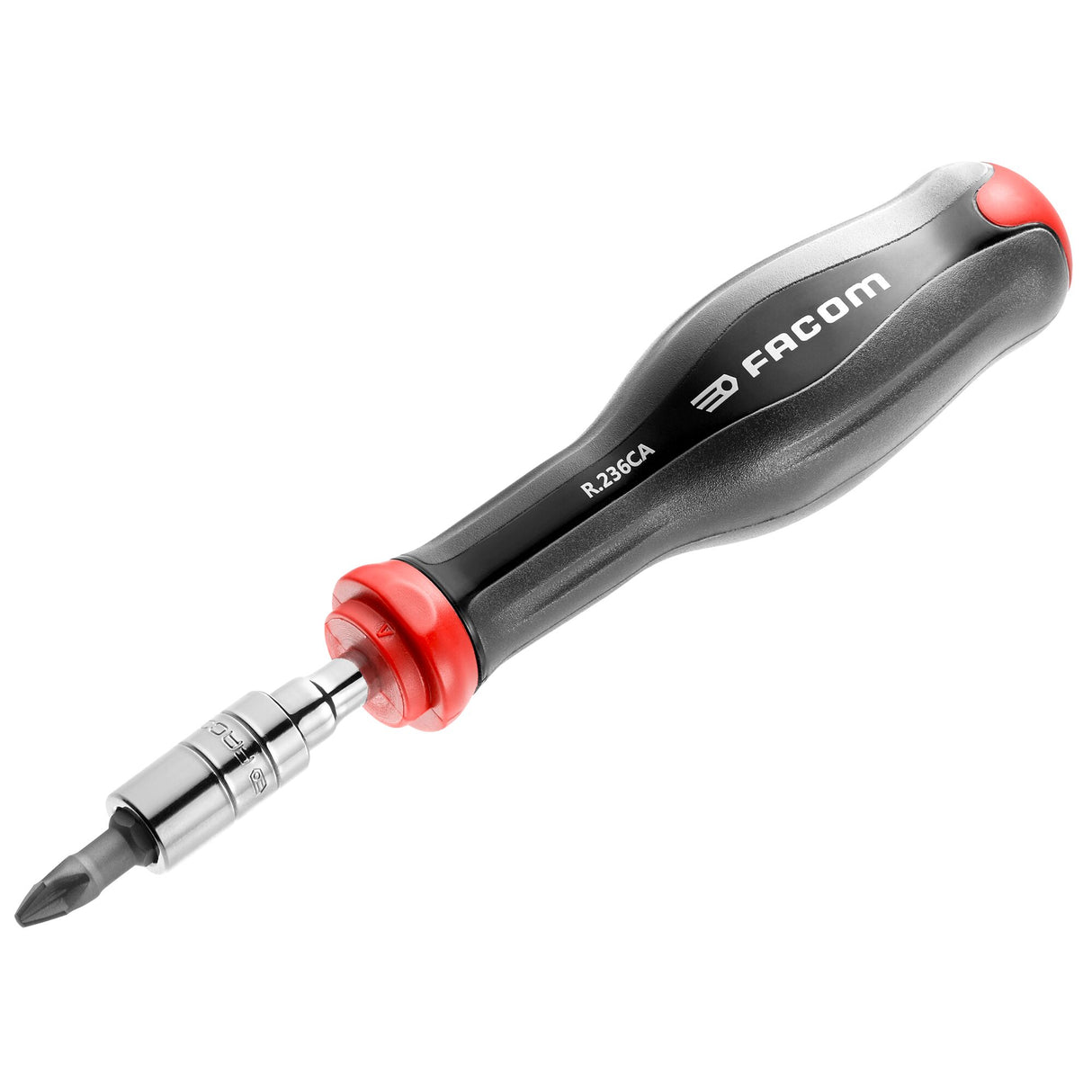 Korte schroevendraaierhandgreep 1/4"