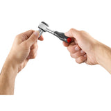 Snelle ratel 1/4" met draaiend heft