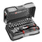 [R.420AMU] Koffer 6-kante doppen 1/4", metrische maten en inches - 28 stuks - R.161B