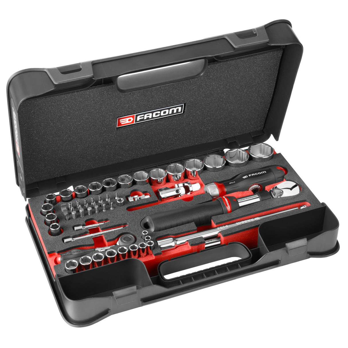 60-Delige Metrische 6-Kant Ogv Grip Doppen Set