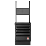 Rws2 Zwart Lage Kast Met 7 Lades