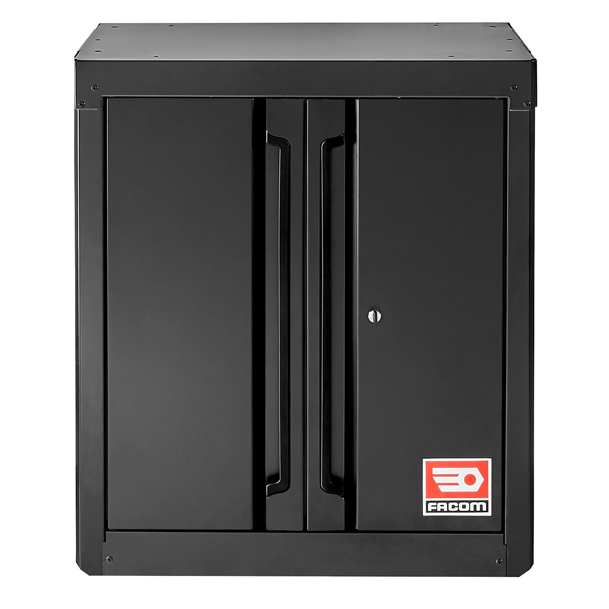Rws2 Lage Kast Met Zwarte Deuren