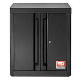 Rws2 Lage Kast Met Zwarte Deuren