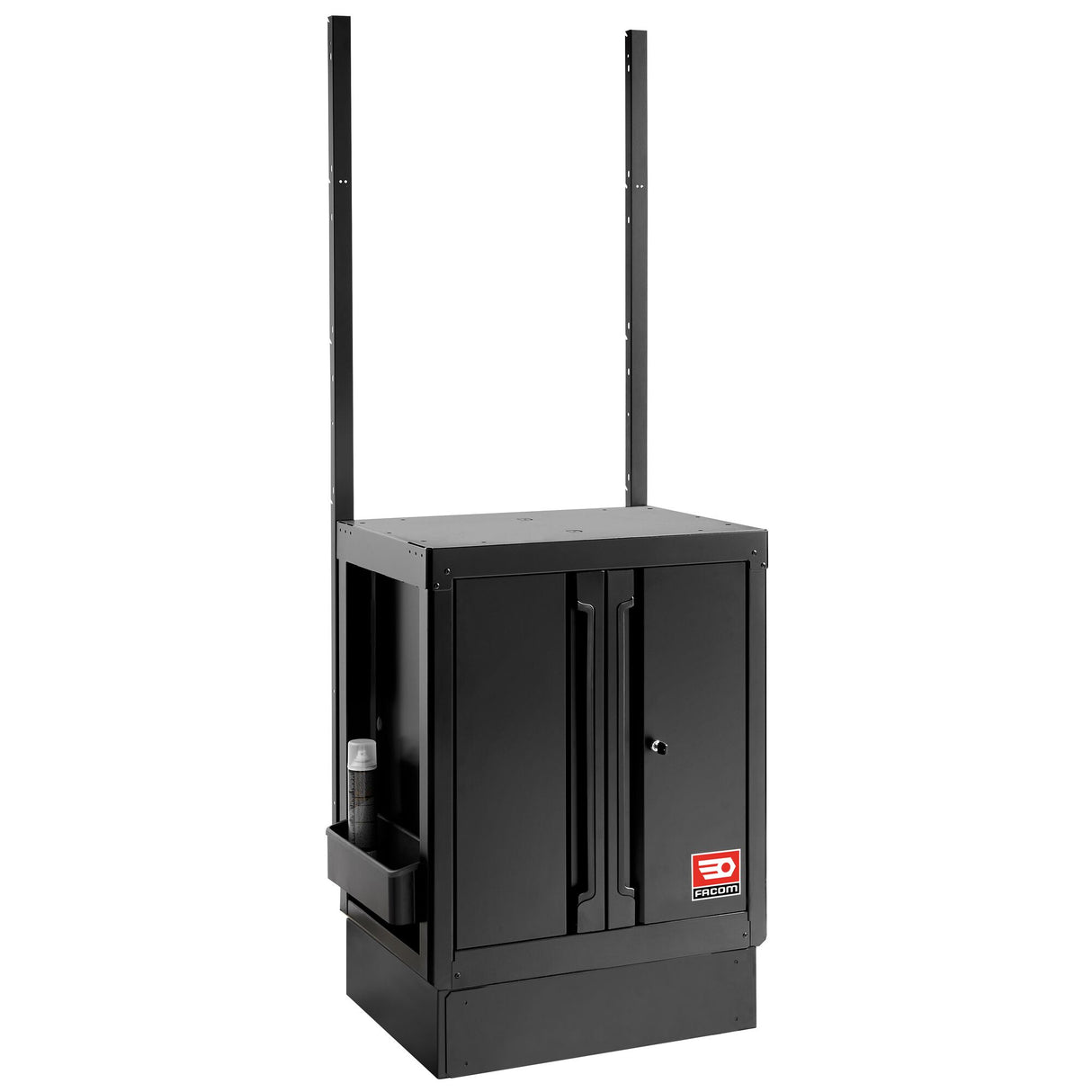 Rws2 Lage Kast Met Zwarte Deuren