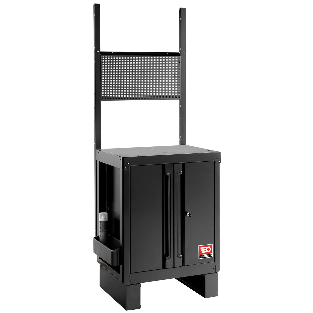 Rws2 Lage Kast Met Zwarte Deuren
