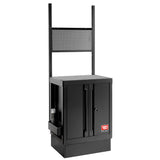 Rws2 Lage Kast Met Zwarte Deuren