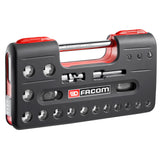 21-delige DBOX-set 1/2” 12-punts metrische maat-doppen - S.360DBOX112