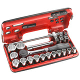 DBOX-set 1/2” 12-punts metrische maat-doppen