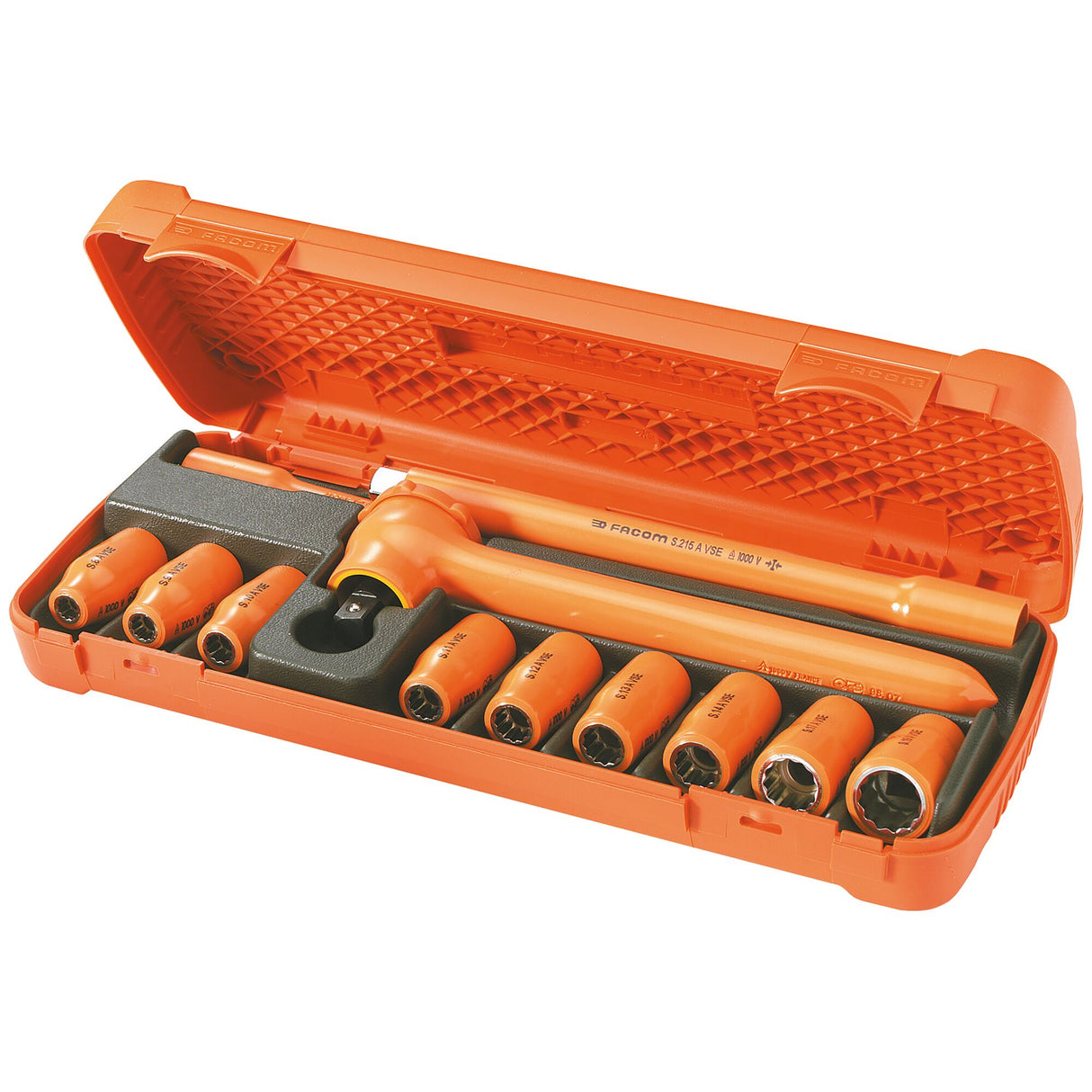Set van 12 stuks tot 1000 Volt geïsoleerd gereedschap, VSE-serie
