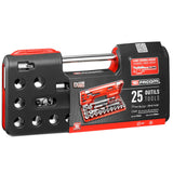 Koffer met verlengbare ratel van 1/2"