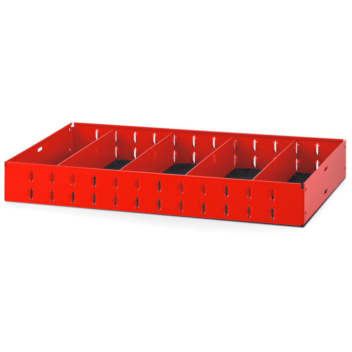  Legplank met 4 verwijderbare tussenschotten 682,5x375x90mm