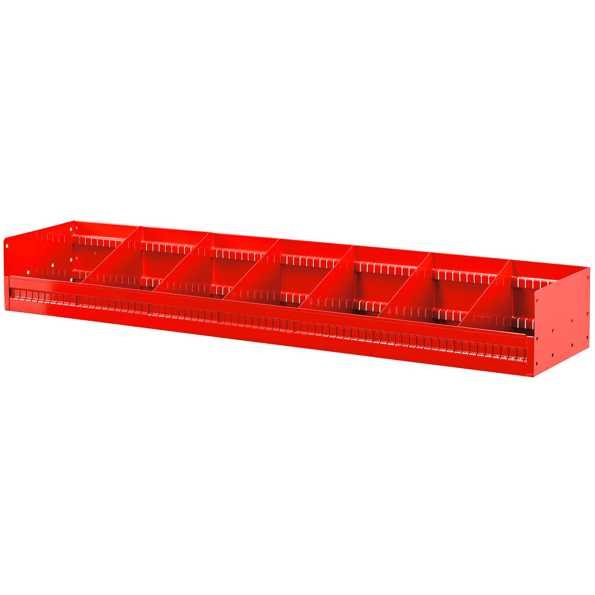  Schuine legplankmet 6 verwijderbare tussenschotten 1425x275x185mm