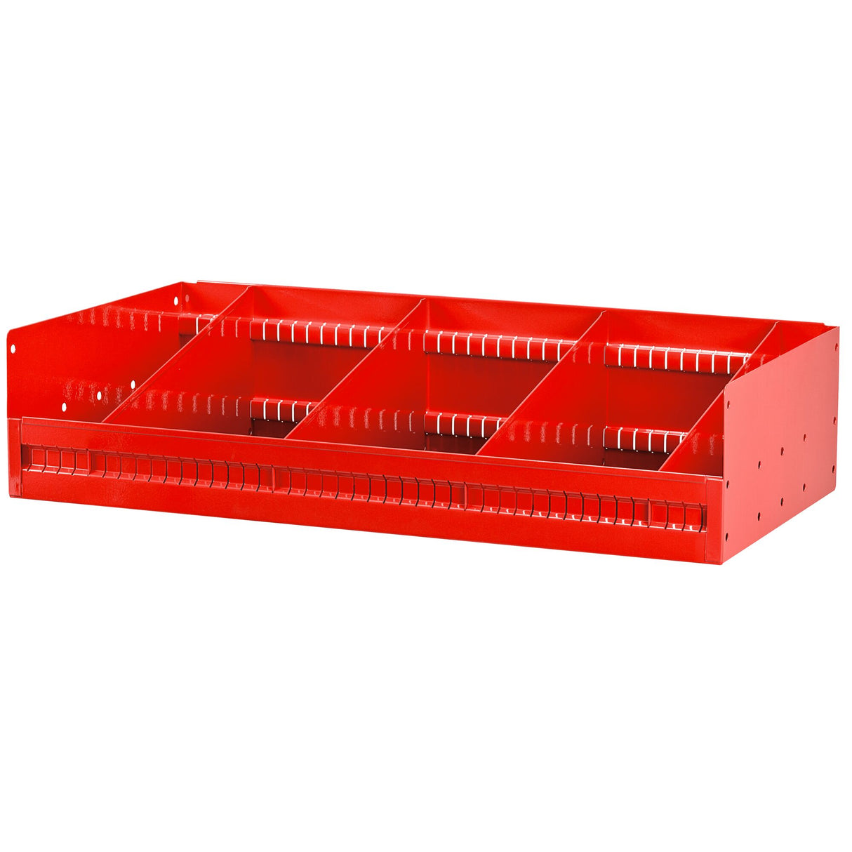  Schuine legplankmet 4 verwijderbare tussenschotten 682,5x375x185mm