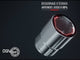 Jeu de 8 douilles impact 1/2" 6 pans - OGV® GRIP